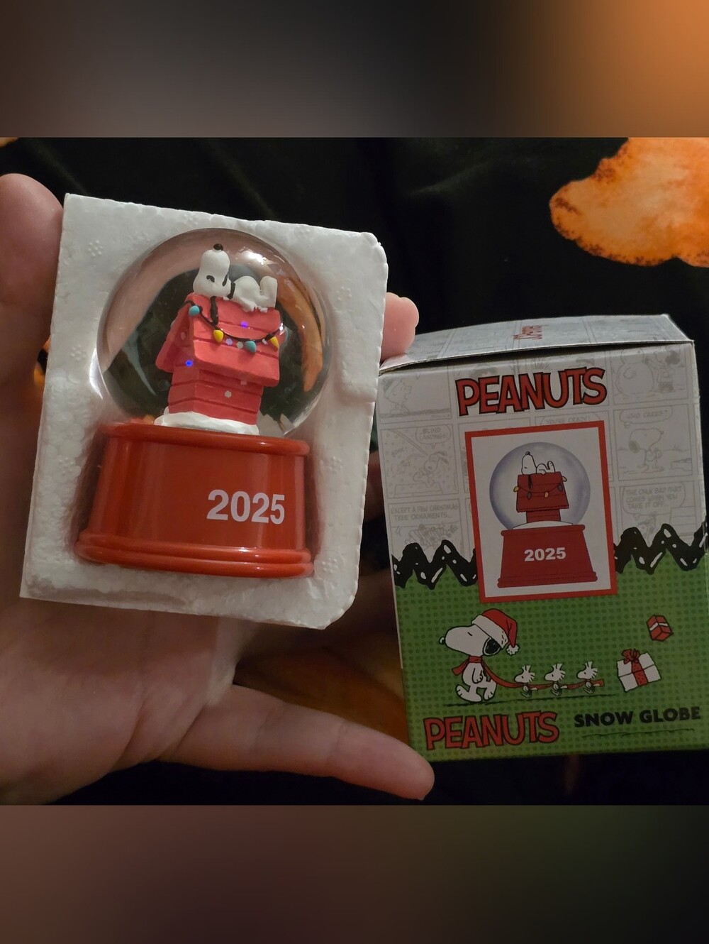 JCPenney Black Friday Limited Edition 2025 Snoopy Snow Globe Peanuts